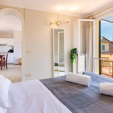 Sal- Penthouse With Terrace A Stone's Throw From Piazza Signoria Apartmán Florencie